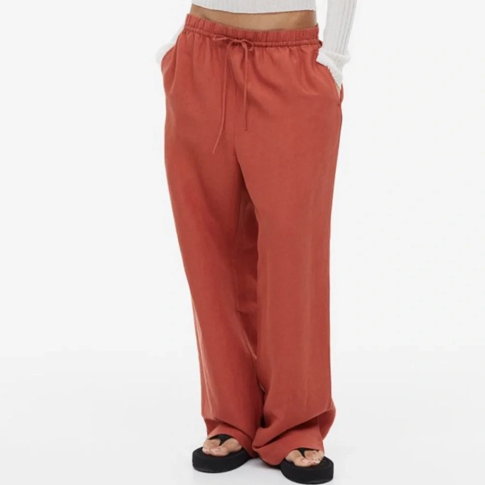 H&M Linen Blend Pants